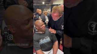 Arnold Schwarzenegger amp Ronnie Coleman at The Arnold Classic 2023 [upl. by Yrret]