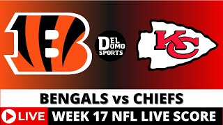 CINCINNATI BENGALS VS KANSAS CITY CHIEFS LIVE  NFL Game Score Dec 31 2023 [upl. by Nuahsad702]