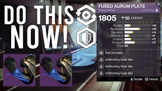 Destiny 2 Abuse This High Stat Armor Farm Before Its Gone Free Artifice Armor [upl. by Nomaj]