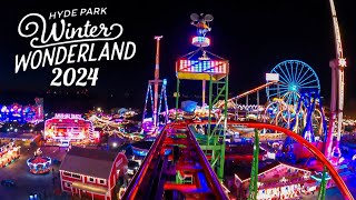 Wilde Maus XXL Eberhard  4K OnRide POV  🇬🇧 🇩🇪 Hyde Park Winter Wonderland 2024 [upl. by Melosa]