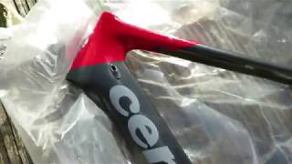 New Bike  Cervelo S3 Frameset Unboxing [upl. by Adiarf]