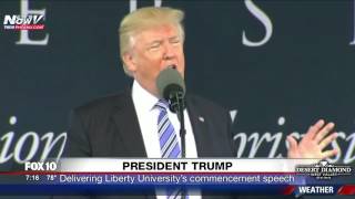 WATCH President Trump Delivers Commencement Speech At Liberty University [upl. by Adorne]