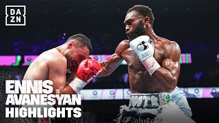 FIGHT HIGHLIGHTS  JARON ENNIS VS DAVID AVANESYAN [upl. by Jeromy]