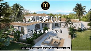 Villa for sale in Estepona Spain [upl. by Jany]