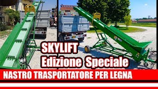 Nastro trasportatore per trattore  Skylift versione speciale [upl. by Amrak]