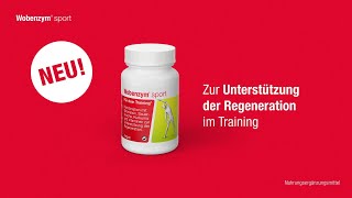 Wobenzym sport  Dein smarter Trainingspartner [upl. by Tolmann]