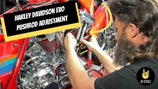 How to adjust pushrods on a Harley Davidson EVO motor or at least how we do it [upl. by Orlando723]