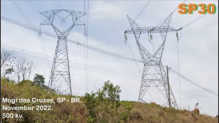 SP 30 Power lines Suzano  Mogi 4 195 [upl. by Readus]