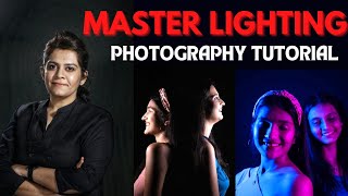 Free MASTER LIGHTING Set Up for Photographers amp Cinematographer tutorial in HINDI with LED Lights [upl. by Enaz]