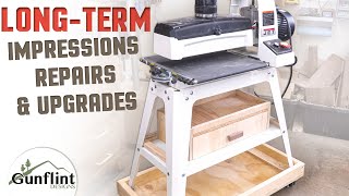 Does Your Shop Need a Drum Sander LongTerm Tool Review [upl. by Alegnat]