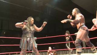 Booker T amp Awesome Kong GO TOETOTOE  TNA Classic Moments [upl. by Ynohta]