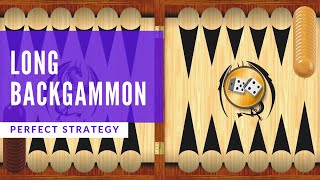 Long Backgammon Perfect Strategy  Tutorial [upl. by Eillib]