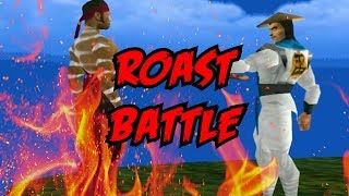 Raiden VS Kai  ROAST BATTLE  FUNNY MK VOICEOVER SKIT [upl. by Atsirhcal]