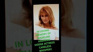 ACTRESS MODEL CARELESS WHISPER VIDEO SEPT1957 TO APR2012 SUBSCRIBE [upl. by Durware]