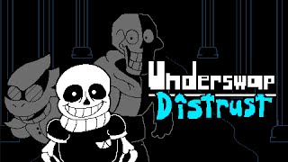 「 Underswap DISTRUST humerus III」 TAKE   Animated soundtrack video [upl. by Ahseirej]