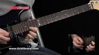 Metallica  One  Third Solo Performance  Guitar Lessons With Danny Gill [upl. by Aylmer377]