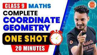 Coordinate Geometry in One Shot in 20 Minutes  Class 9 Maths  CBSE 2024 [upl. by Hoshi]