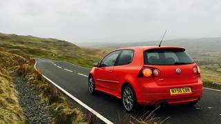 REVO 300 PS Golf GTI Edition 30 vs The Black Mountain Pass [upl. by Nhguaved]