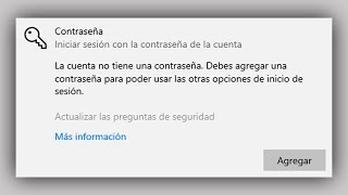 Como Cambiar O Quitar La Contraseña En Windows 10 [upl. by Linnell286]