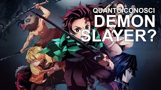 QUANTO CONOSCI DEMON SLAYER il quiz [upl. by Macnamara396]