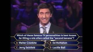 Evan Lysacek on Who Wants To Be A Millionaire  Part 1 [upl. by Camilia]