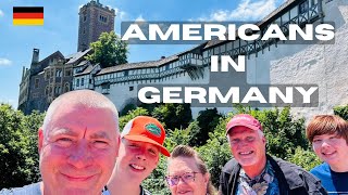 Americans Exploring The Wartburg CastleMartin Luther Group 2 🇩🇪 [upl. by Anirav]