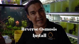 Reverse osmosis installation [upl. by Nyloj]