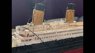 My Revell Titanic Model build [upl. by Ahsilaf]