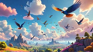 Imagine Dragons  Birds Official Animated Video [upl. by Eiral247]