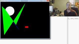 Game Development in Python 3 With PyGame  9  Drawing [upl. by Macmahon]