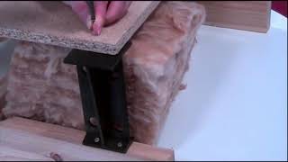 Screwing chipboard on to Loft Legs [upl. by Reeta]