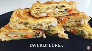 TAVUKLU BÖREK  GÜLÜN MUTFAĞI [upl. by Norit]