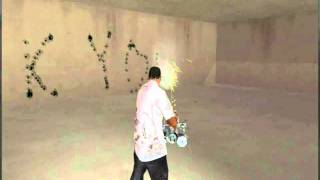 Bullet Holes no bugs  GTA SA CLEO MOD [upl. by Gschu]