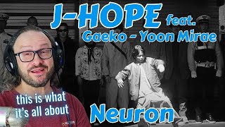 all the feels JHOPE BTS  NEURON with Gaeko Yoon Mirae Official Motion Picture reaction [upl. by Shull220]