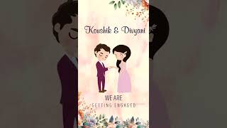 Latest Vertical Engagement Invitation Video  Save The date Video  Rishi Photography invitation [upl. by Portie]