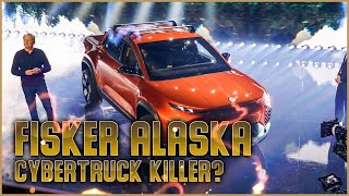 The Ultimate Fisker Alaska EV Pickup Review  Cybertruck Killer [upl. by Jeunesse457]