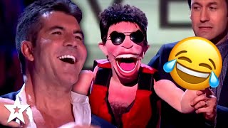 FUNNIEST Ventriloquists EVER on Britains Got Talent These Acts Made The Judges CRY WITH LAUGHTER [upl. by Leahcimsemaj]