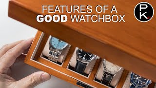 Things To Look For In A Well Designed Watchbox [upl. by Majka]