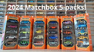 2024 Matchbox 5packs Unboxing  Diecast Unboxing 10 [upl. by Hoxsie]