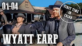 The Life and Legend of Wyatt Earp  EP 14  COLORIZED  Classic Cowboy Series [upl. by Kerat]