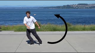 Salchow on Inline Skates Breakdown 1 [upl. by Jaylene]