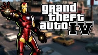 Iron Man VS The Zombie Apocalypse GTA IV Mod [upl. by Ahsinej]