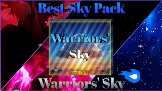 Warriors Sky Pack 121 Mcpe 🔥 • For PvP Skywars Bedwars • No lag [upl. by Eenerb]