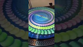 My 1st Zoetrope Vinyl Moon Music🌕✨🎶 by coldplay vinylrecords vinylcommunity music [upl. by Mcintosh]