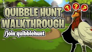 Quibble Hunt Quest Walkthrough join quibblehunt  AQW [upl. by Attem49]