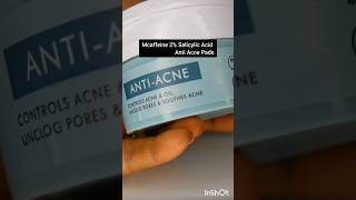 Mcaffeine Anti Acne Pads Reviewshorts ytshorts shortsfeed [upl. by Kaliski]