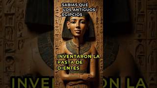 SABIAS QUE los antiguos EGIPCIOS 😮 inventaron la PASTA DE DIENTES historia egipto curiosidades [upl. by Aloek]