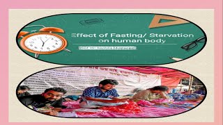 Effect of fastingstarvation on human body part 2 [upl. by Enilra]