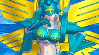 Ophanimon Angewomon Mega Digivolution  Digimon Story Cyber Sleuth [upl. by Trager]