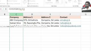 Excel Tutorial Customizing Data Validation Lists with XLOOKUP  Sinhala Tutorial by KD Jayakody [upl. by Annahpos524]